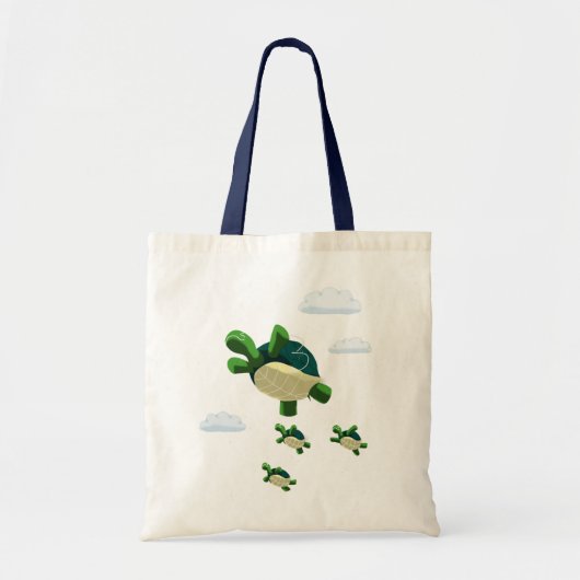 Vliegschildpad Tote Bag (Voorkant)