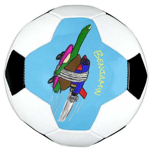 Vliegschildpad Voetbal (Gedraaid)