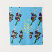 Vliegschildpad Wandkleed (Voorkant)