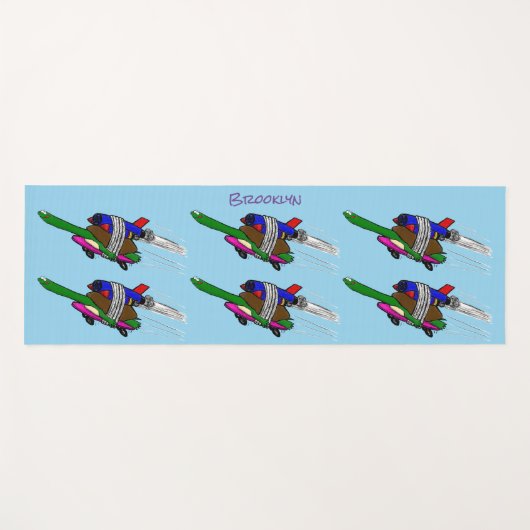 Vliegschildpad Yogamat (Voorkant (horizontaal))