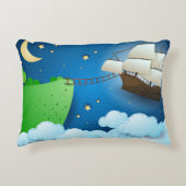 Vliegschip bij aanlanding accent kussen (Voorkant)