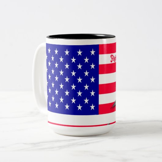 Vliegschool Afstuderen Mok Luchtmacht (Voorkant links)