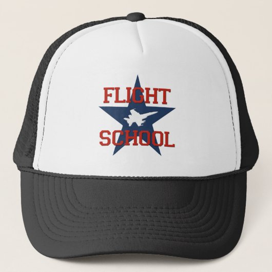 Vliegschool Trucker Pet (Voorkant)