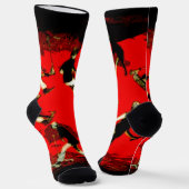 Vliegscooter Mania - Stunt Scooter Tricks Socks Sokken (Gebogen)