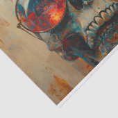 Vliegskelet4 Tissuepapier (Detail)