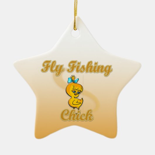 Vliegskuiken Keramisch Ornament (Voorkant)