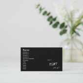 Vliegt Visitekaartje (Staand voorkant)