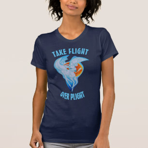 Vliegt voor vrouwen. t-shirt