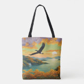 Vliegthuisbasis Tote Bag (Achterkant)