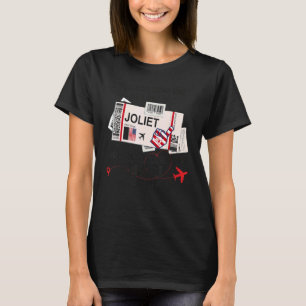 Vliegticket Joliet Meisje van Joliet Boarding P T-shirt