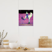 Vliegtickets Poster (Keuken)