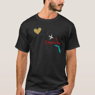 Vliegtickets St Augustine Florida Familie Vrienden T-shirt