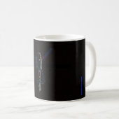 vliegtijd koffiemok (Voorkant rechts)