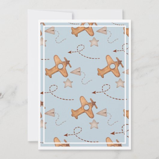  vliegtijd vliegt blauw op zaterdag kaart (Achterkant)