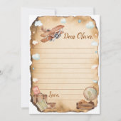  vliegtijdcapsule Opmerking Bericht Kaart (Voorkant)