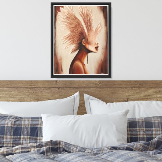 Vliegtocht van de Geest Canvas Afdruk (Insitu (Slaapkamer))