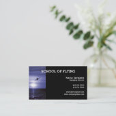 Vliegtraining in de luchtvaart PERSONALIS Visitekaartje (Staand voorkant)