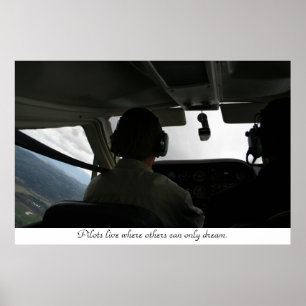 Vliegtraining Poster
