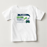 Vliegtreinen en Kinderen Shirt voor auto's