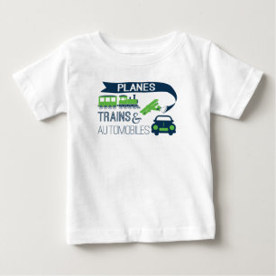 Vliegtreinen en Kinderen Shirt voor auto's
