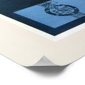  vliegtuig 1920s Italiaanse pendelreis Poster (Hoek)