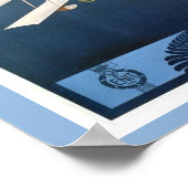 vliegtuig 1920s Italiaanse pendelreis Poster (Hoek)