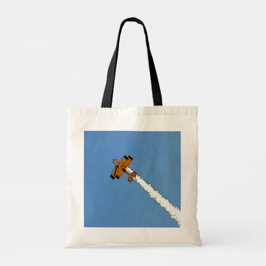 Vliegtuig 1-btcn tote bag (Achterkant)