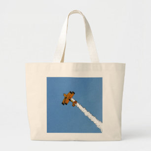 Vliegtuig 1 jtcn grote tote bag