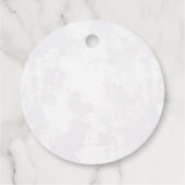 Vliegtuig 1e Verjaardagsfeest Bedankjes Labels (Achterkant)