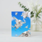 VLIEGTUIG 2 BRIEFKAART (Staand voorkant)