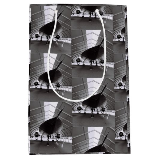 Vliegtuig 2 medium cadeauzakje (Voorkant)