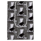 Vliegtuig 2 medium cadeauzakje (Achterkant)