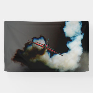 Vliegtuig 3 spandoek