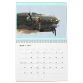 VLIEGTUIG Aangepaste afgedrukte agenda Kalender (Mar 2027)