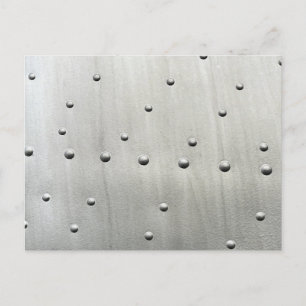 Vliegtuig Aluminium detail Feestdagenkaart