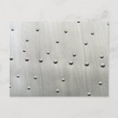 Vliegtuig Aluminium detail Feestdagenkaart (Voorkant)