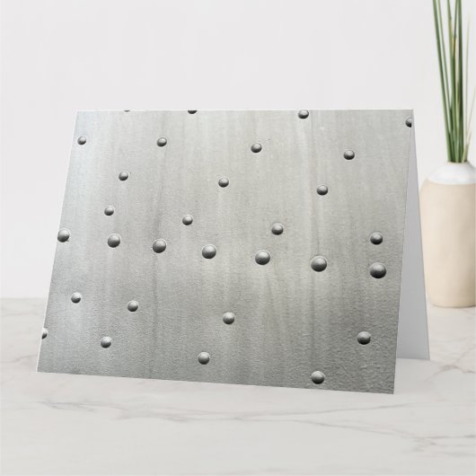 Vliegtuig Aluminium detail Kaart (Voorkant)