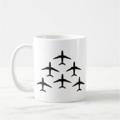 vliegtuig armada koffiemok (Links)