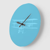 vliegtuig Art CUSTOM COLOR Grote Klok (Hoek)