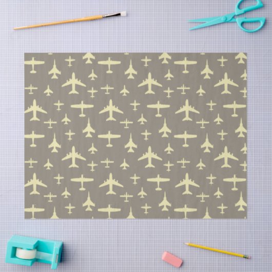 Vliegtuig Aviation themavliegtuigen Tissuepapier (Craft)