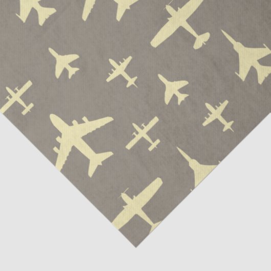 Vliegtuig Aviation themavliegtuigen Tissuepapier (Detail)