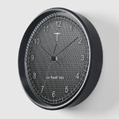 Vliegtuig Aviator Clock Metal (Hoek)