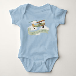 Vliegtuig  Baby Gift Romper