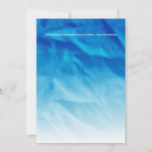 Vliegtuig baby shower vintage reizen jongens vlieg kaart (Achterkant)