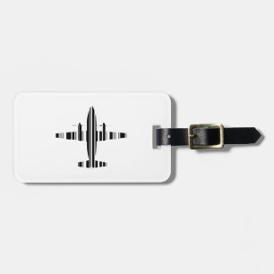 VLIEGTUIG BAR CODE Jetstream Barcode Patroon Ontwe Bagagelabel