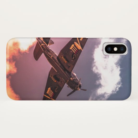  vliegtuig Beauful Sky Case-Mate iPhone Case (Achterkant (horizontaal))