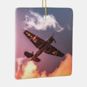 vliegtuig Beauful Sky Keramisch Ornament (Rechts)