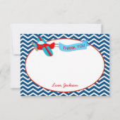 Vliegtuig bedankt kaarten (Voorkant)