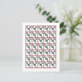  Vliegtuig Bingo Kaart Markers (Staand voorkant)