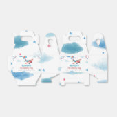  vliegtuig Birthday Favor Box Bedankdoosjes (Uitgevouwen)